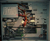 My Amiga 1200 desktop hacked into a PC tower case