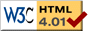 [Valid HTML4.01 ]